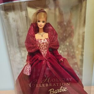Barbie Holiday Celebration Doll in Sparkling Red